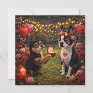 Carte Louie & Luna vous souhaitent une journée très spéc