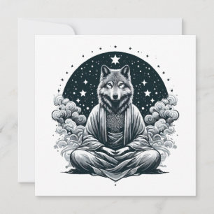 Carte Loup conscient