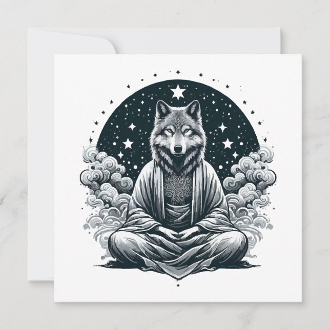 Carte Loup conscient (Devant)
