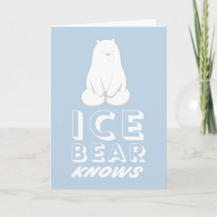 Carte L'Ours De Glace Connaît
