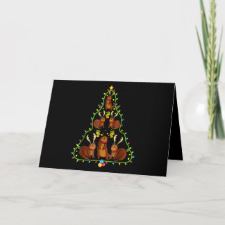 Carte Loutre Noël Gratuit Xmas Amateurs de loutre