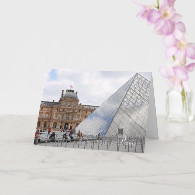 Carte Louvre Paris (Orchidée)