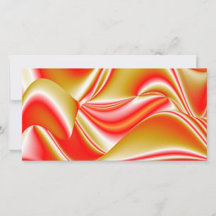 Carte Love and Gold Abstrait 3D Rainbowart