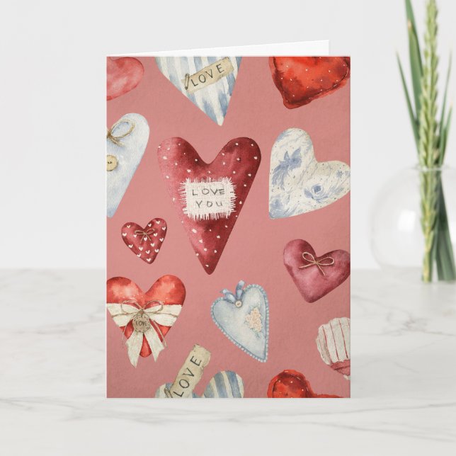 Carte Love card (Devant)