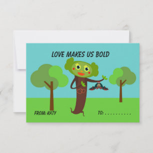 Carte Love Classroom Enfants Valentine's