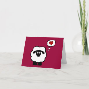 Carte Love Ewe