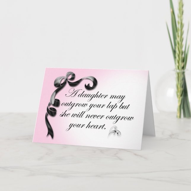 Carte Love for a Daughter Greeting Card (Devant)