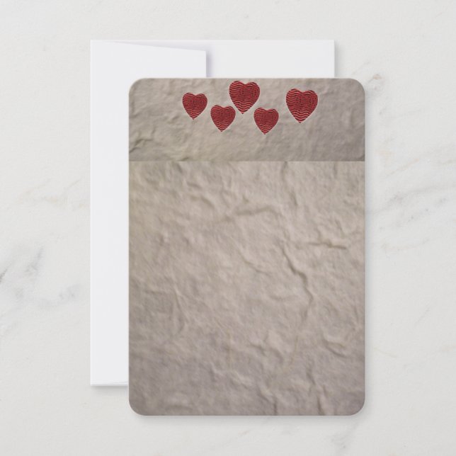 Carte Love Heart Signet (Devant)