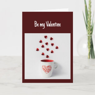 Carte Love Like a Warm Cup of Coffee Fun Valentine