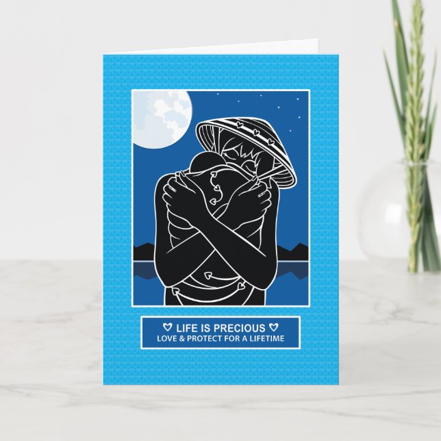 Carte Love & Protect 4_Greeting Card (Devant)