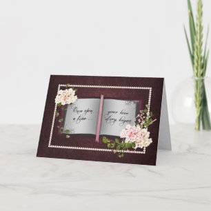 Carte Love Story mariage anniversaire