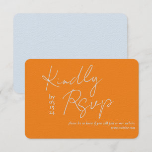 Carte Love Story mariage RSVP