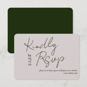 Carte Love Story mariage RSVP