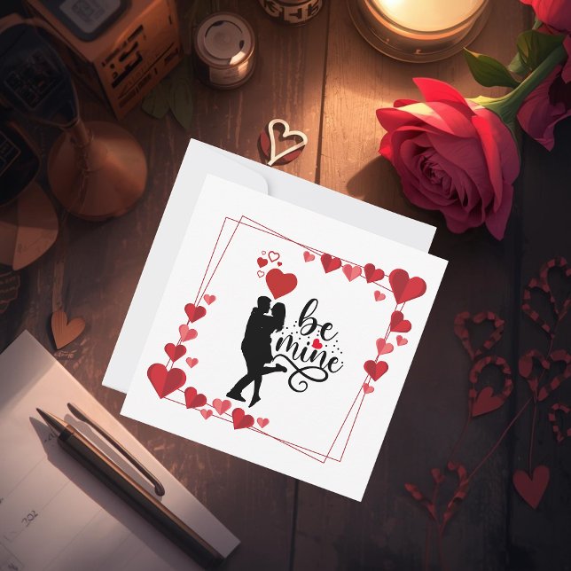 Carte Love Vibes Personalized Flat Card (Créateur téléchargé)