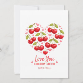 Carte Love You Cherry Much Valentine's Day Card