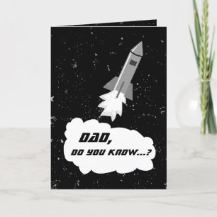 Carte Love You to the Moon and Back Fête des pères Rocke