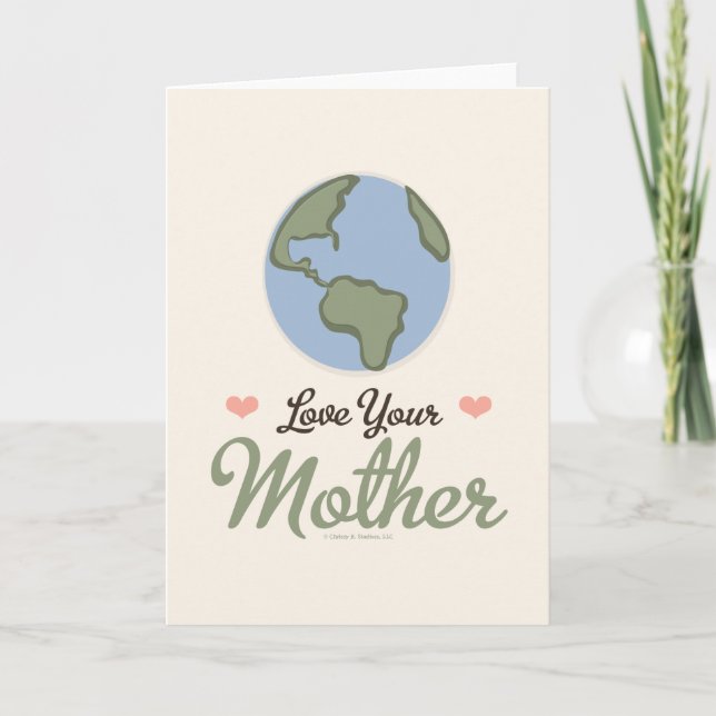 Carte Love Your Mother (Devant)