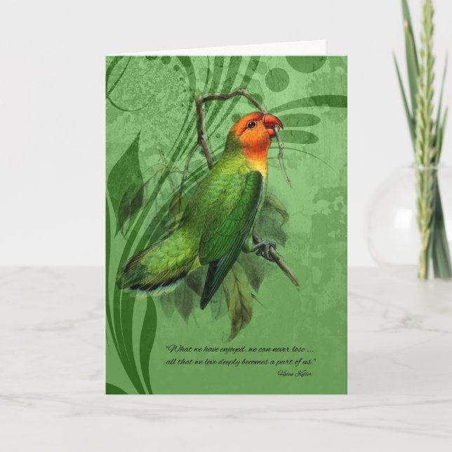 Carte Lovebird (Devant)