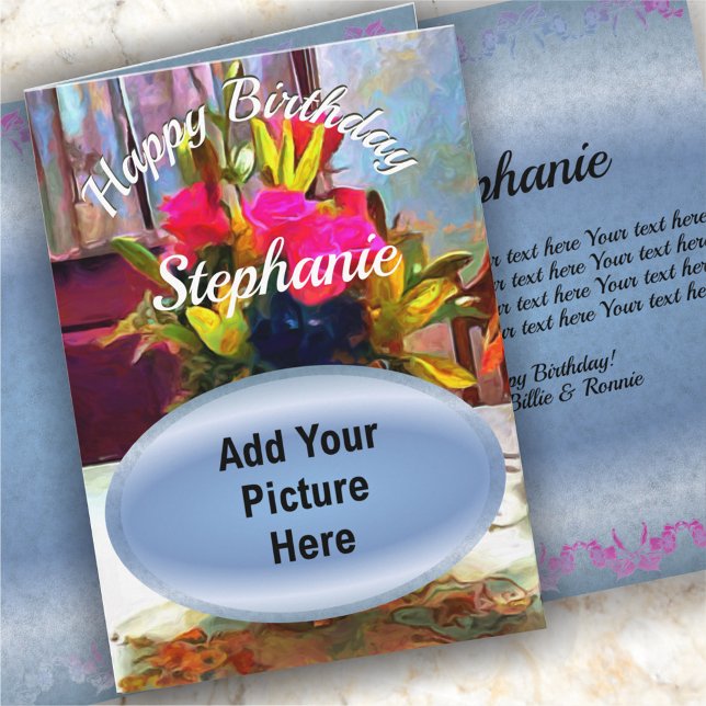 Carte Love's Flowers Anniversaire PM0001 (Créateur téléchargé)