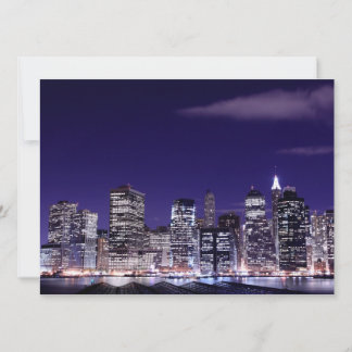 Carte Lower Manhattan Skyline, New York