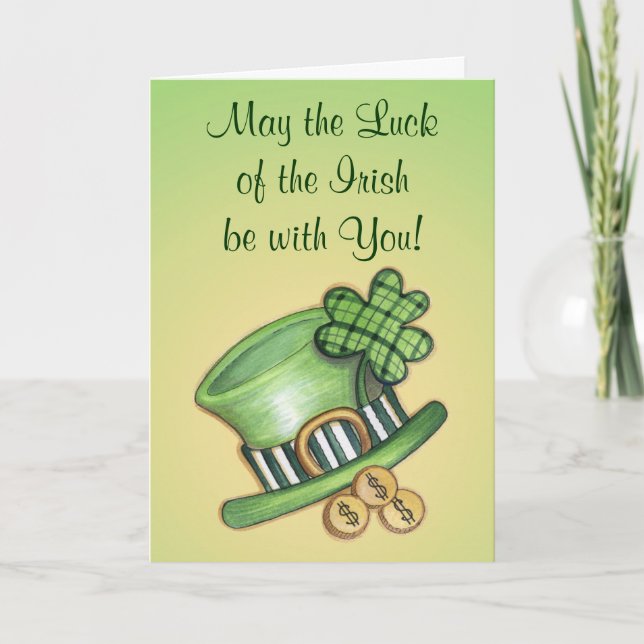 Carte Luck of the Irish (Devant)
