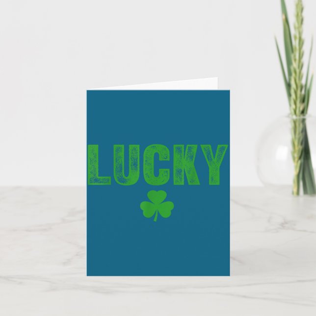 Carte Lucky And Lucky Forer St Patricks Day  (Devant)
