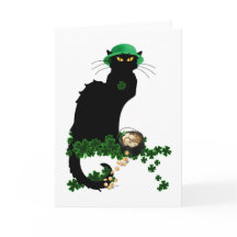 Lucky Le Conversation Noir Saint Patrick's Day