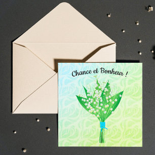 Carte Lucky Lily de la Vallée