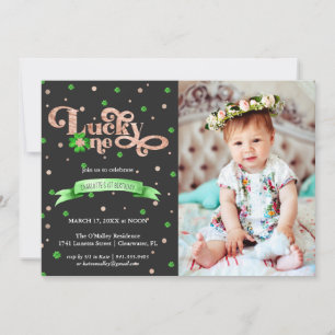 Carte Lucky One   St. Patrick's Day 1er anniversaire