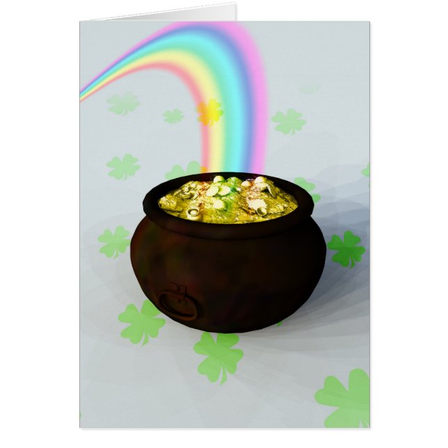 Carte Lucky Pot of Gold (Devant)
