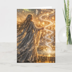 Carte Lumière Fantastique Dorée Elfique – Fantastique Im