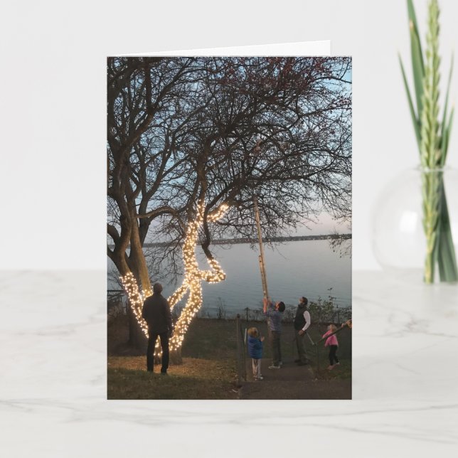 Carte Lumière solstice dans le quartier Photo (Devant)