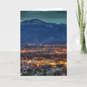 Carte Lumières de Colorado Springs