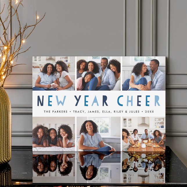 Carte lumineuse de collage de photo de nouvelle (Créateur téléchargé)