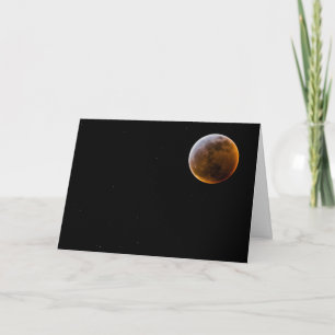 Carte Lunar Eclipse Card