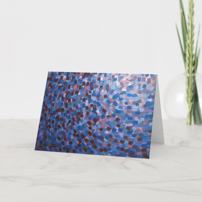 Carte Lune Abstraite (Devant)