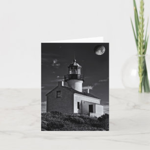 Carte Lune au-dessus de Point Loma