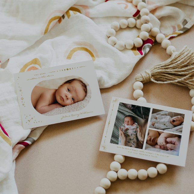 Carte Lune céleste et étoiles Zodiac | Sagittarius (Créateur téléchargé)