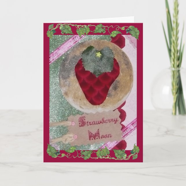Carte Lune de fraise (Devant)