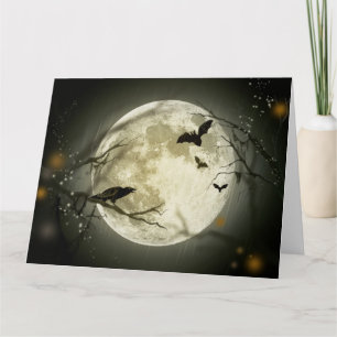 Carte Lune de Halloween