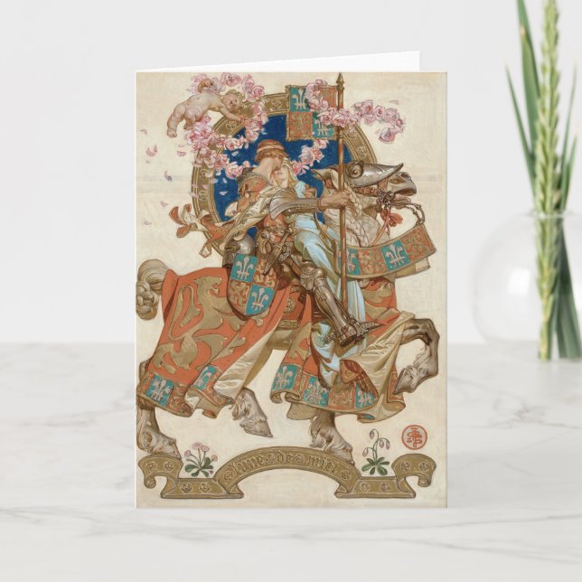 Carte Lune de miel J C Leyendecker (Devant)