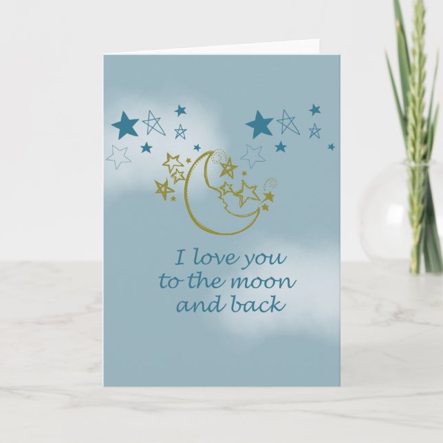 Carte Lune et dos (Devant)