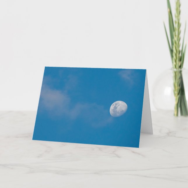 Carte Lune matinale | Zambie, Afrique (Devant)