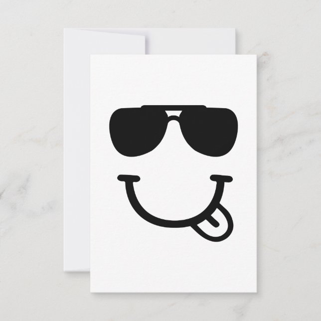 Carte lunettes de soleil (Devant)