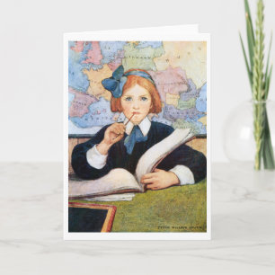 Carte L'universitaire Jessie Willcox Smith
