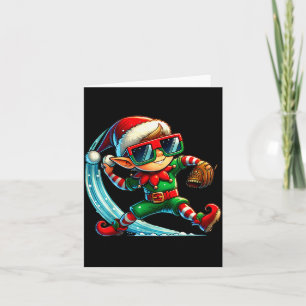 Carte Lutin jouant au baseball comme professeur garçons 