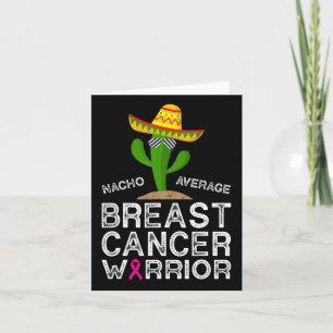 Carte Lutte contre le cancer du sein Soutien Funny Cance