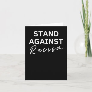 Carte Lutte contre le racisme Anti-racisme Anti-Trump St