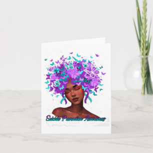 Carte Lutte Contre Le Suicide Turquoise Et Violet Des Pa