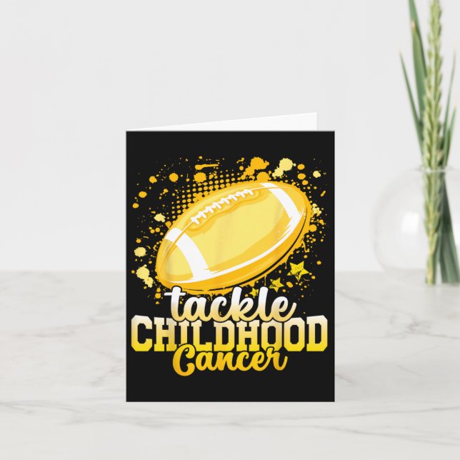 Carte Lutter contre le cancer de l'enfant Football Cance (Devant)